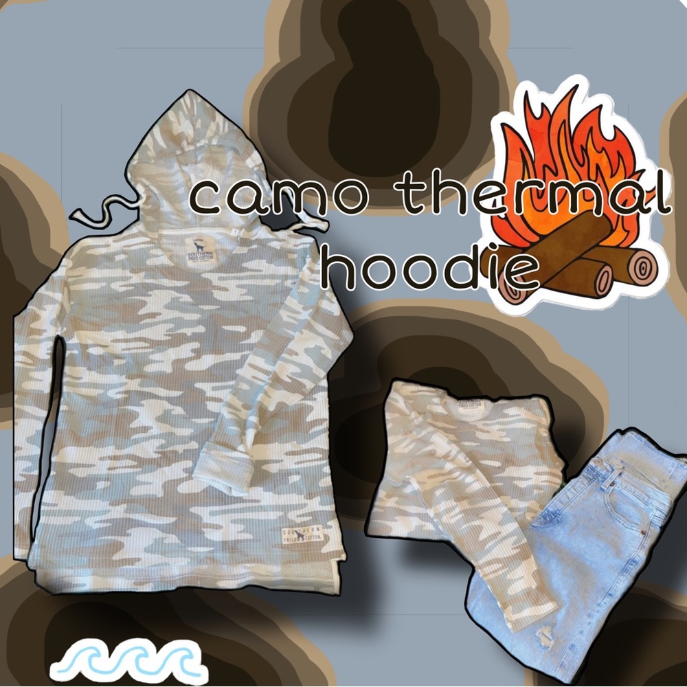 seaside pullover- camo